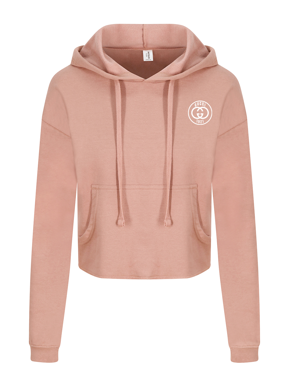 GiGi Embroidered Ladies Cropped Hoodie