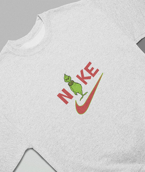 Grinchy Sweatshirt in Ash