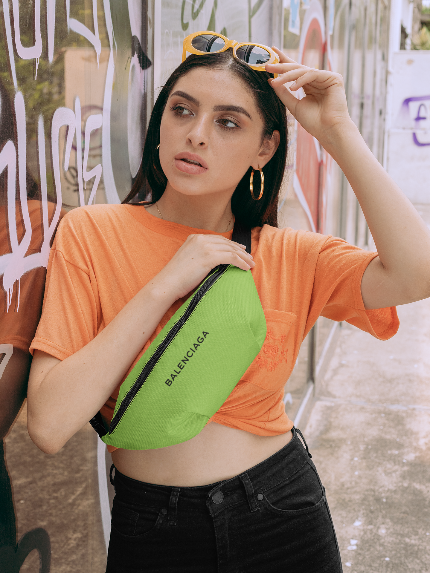 Out The Purse Bali Bumbag green