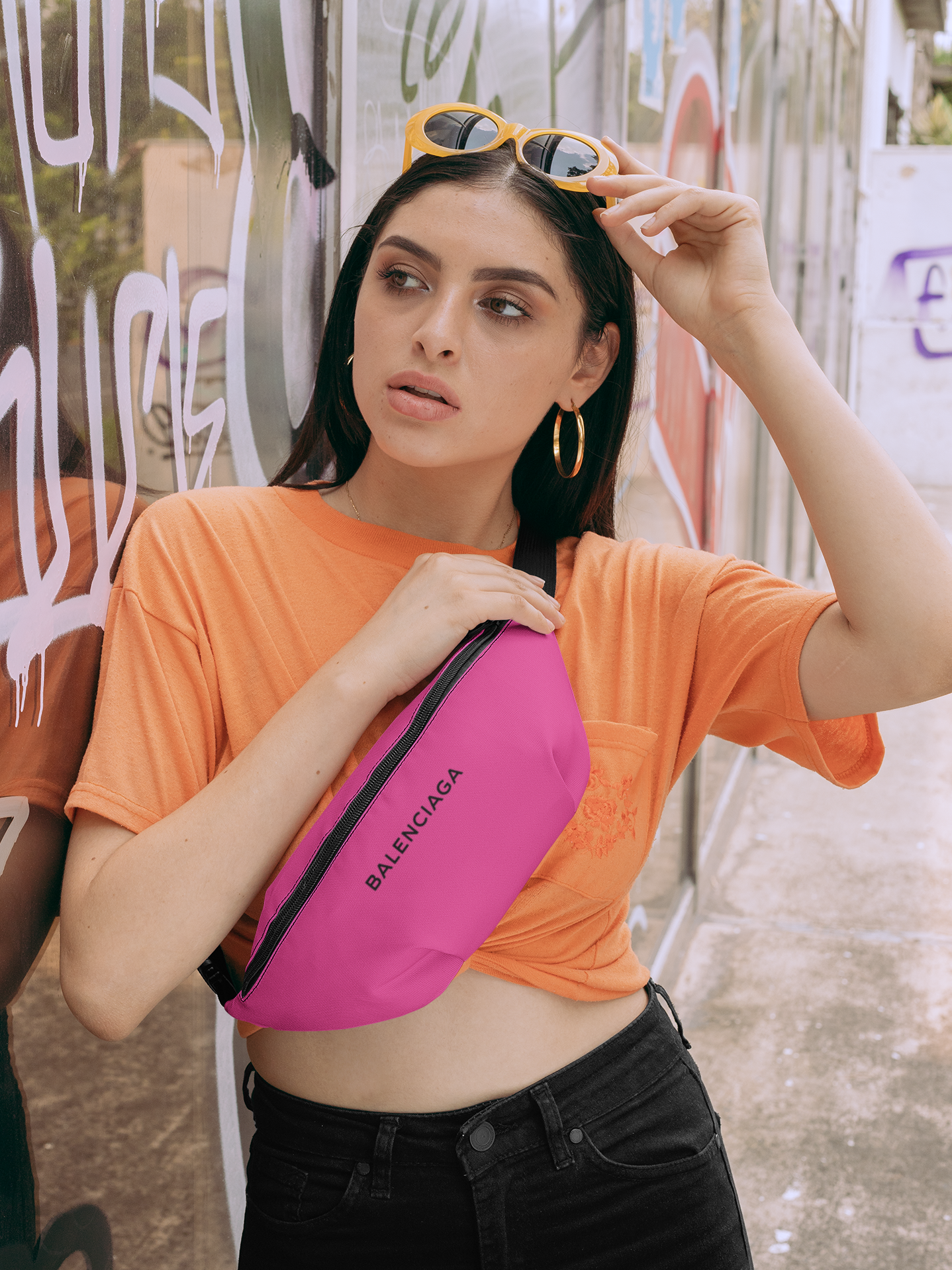 Out The Purse Bali Bumbag pink