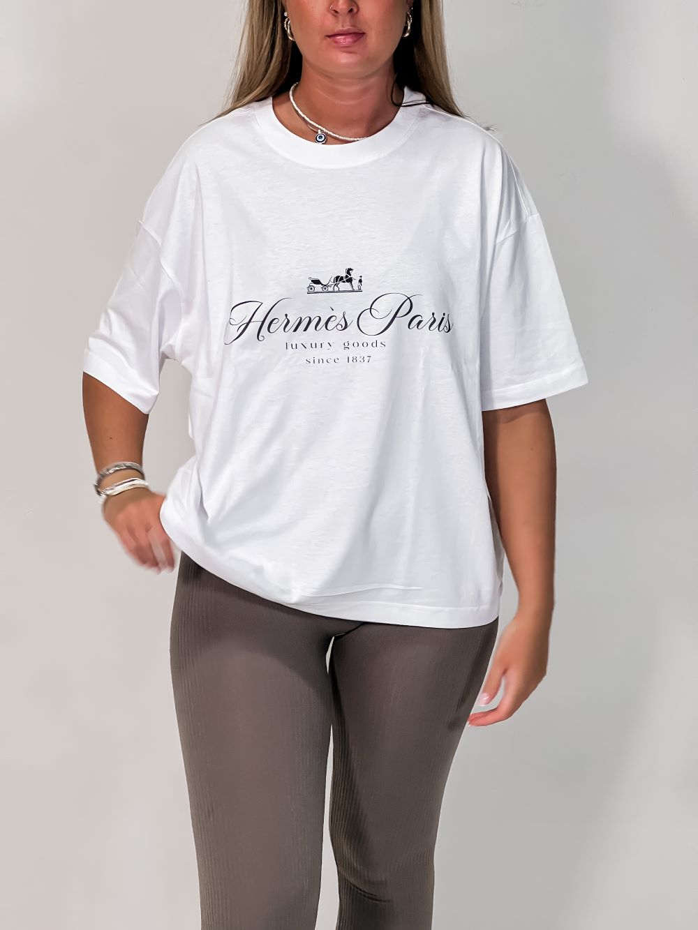 Cart Oversized T-shirt in White