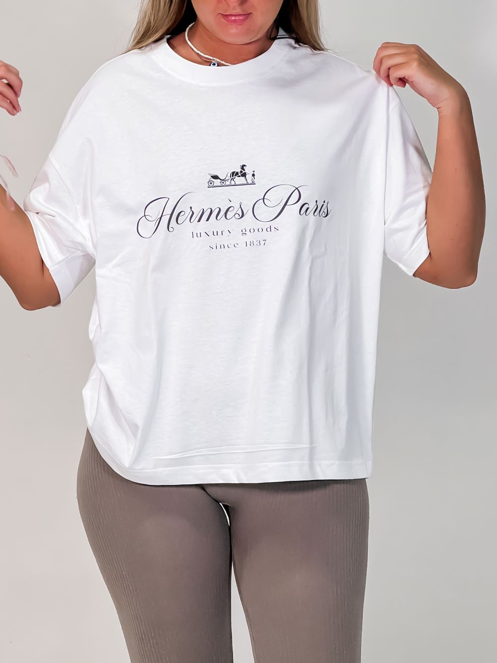 Cart Oversized T-shirt in White