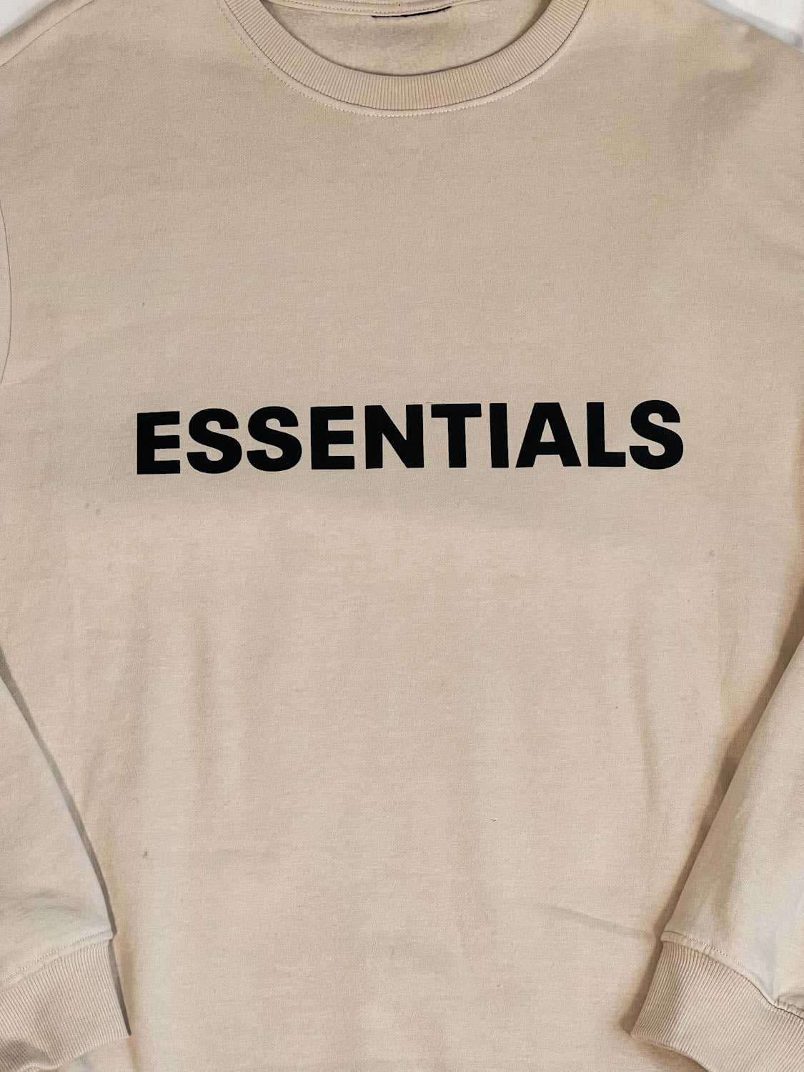 IMPERFECT / SALE - Ess Sand Sweater XL Out The Purse