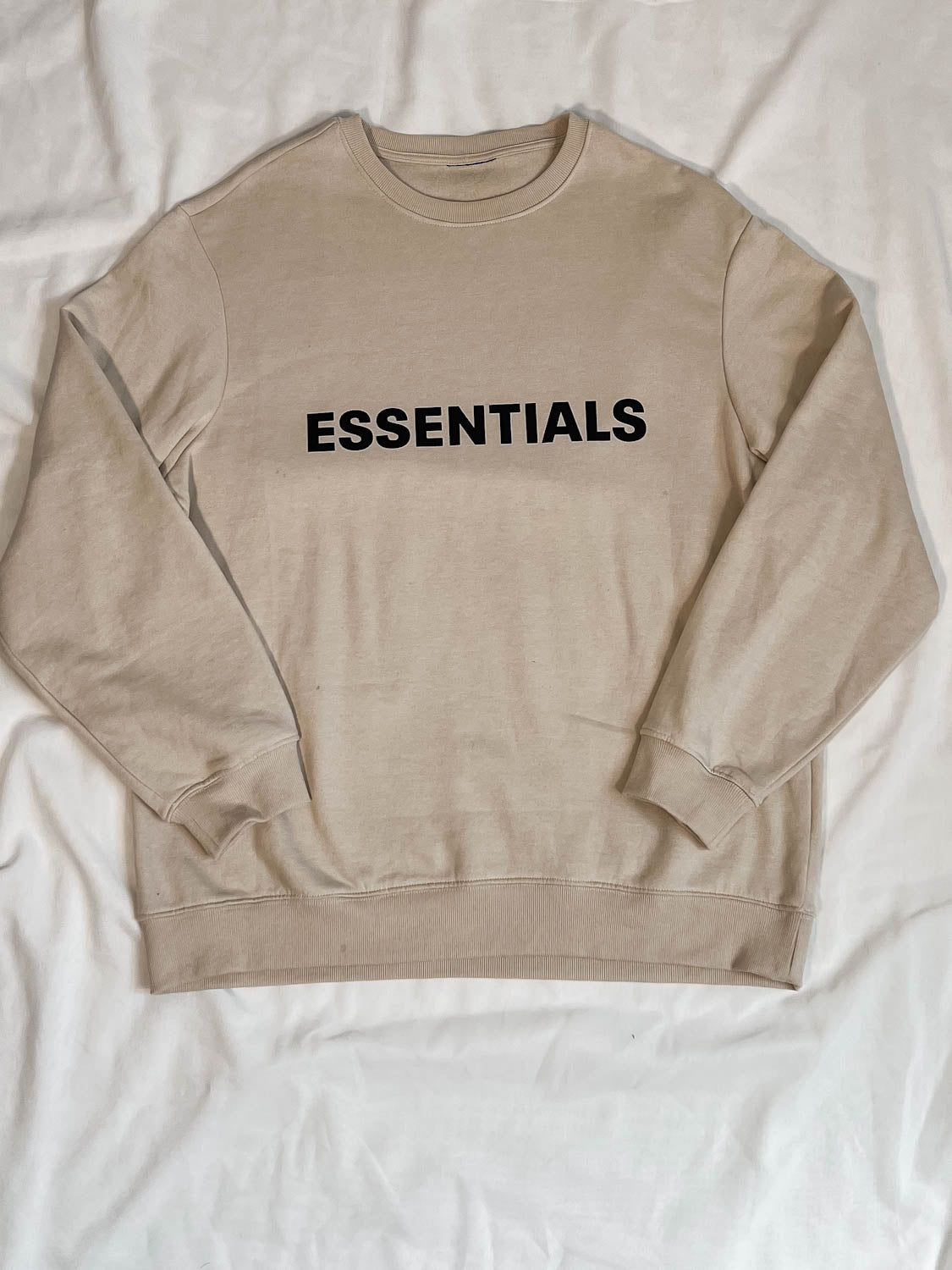 IMPERFECT / SALE - Ess Sand Sweater XL Out The Purse