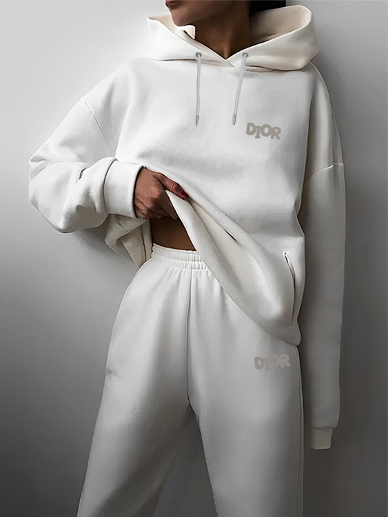 Out The Purse Chrissy Ladies Joggers Ivory