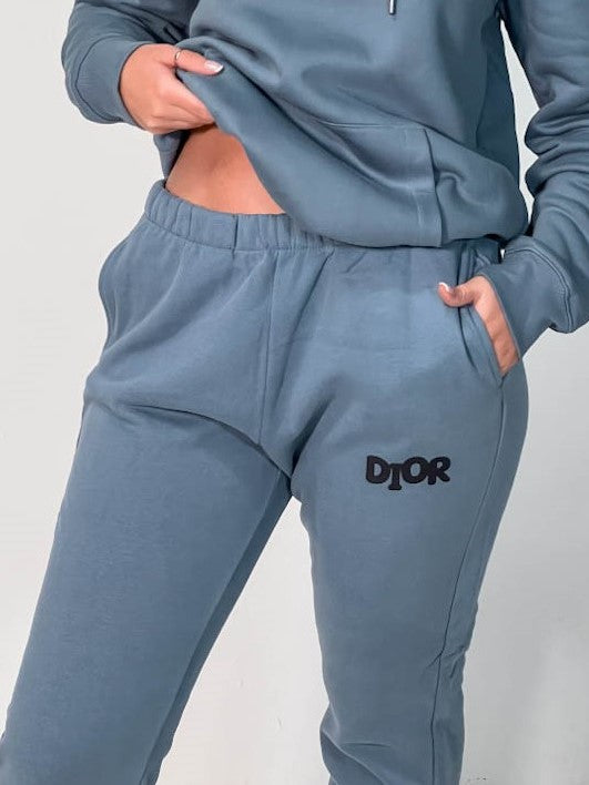 Out The Purse Chrissy Ladies Joggers Slate Grey