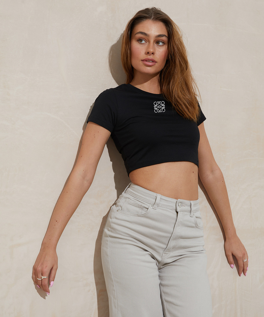 Puzzle Crop Top - Out The Purse UK