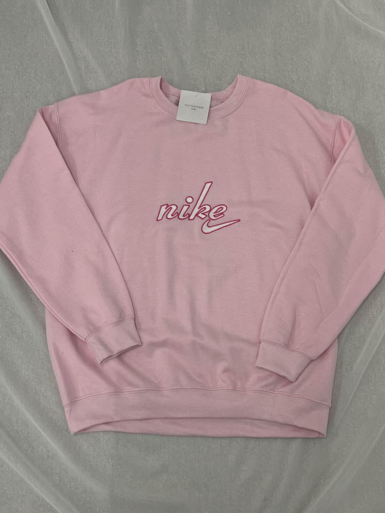 SAMPLE - Nikki Retro Sweatshirt Pink - L