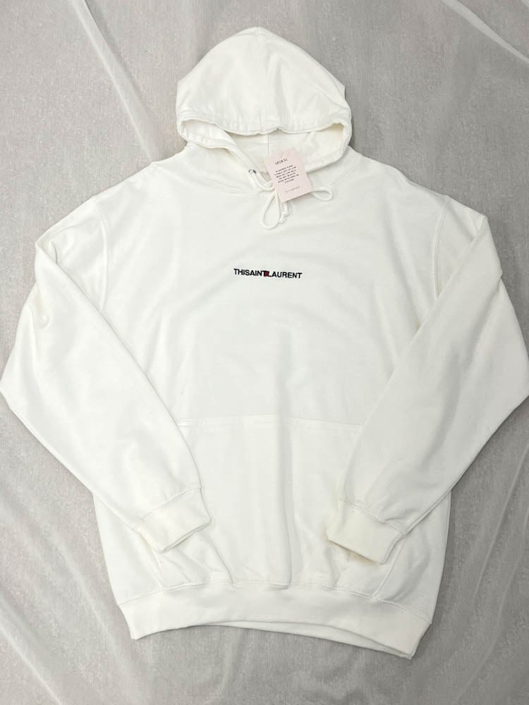 SAMPLE - This Ain't Hoodie White - M