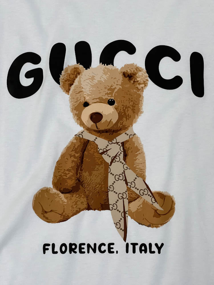 SAMPLE - Florence Teddy T-Shirt White - L