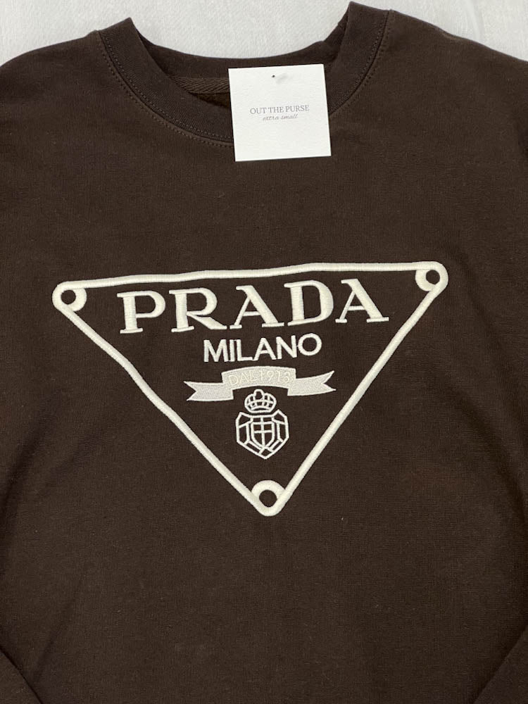 SAMPLE - Milano Sweatshirt Chocolate - XS