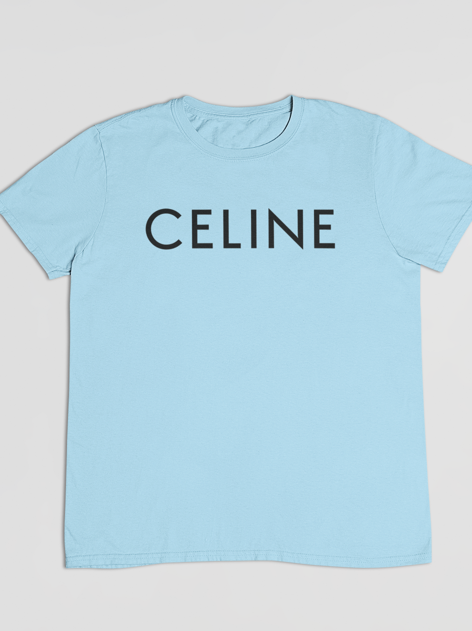 Baby Blue CeCe Dark Print T-Shirt Out The Purse