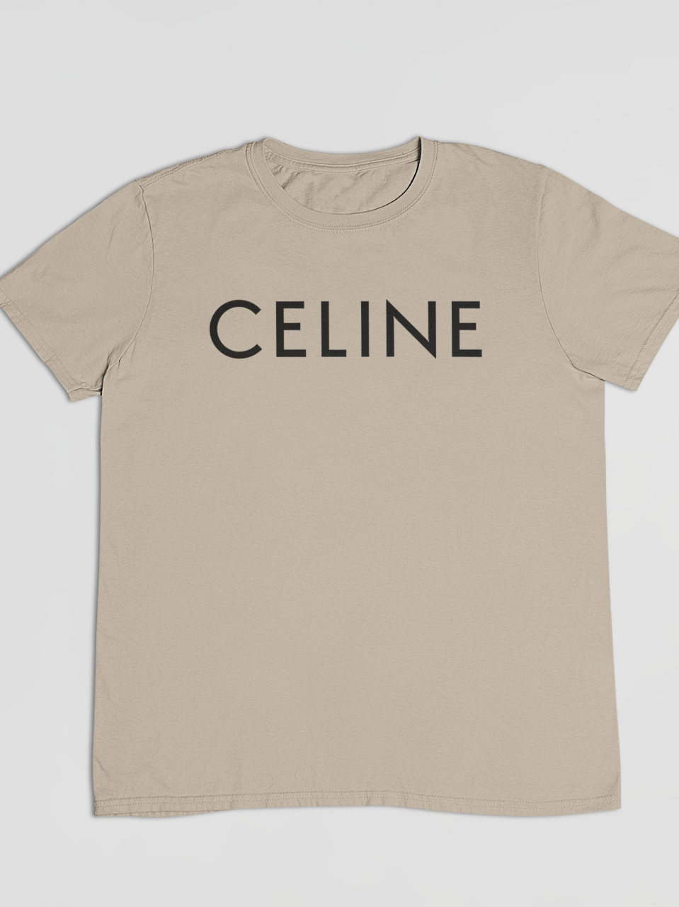Sand CeCe Dark Print T-Shirt Out The Purse