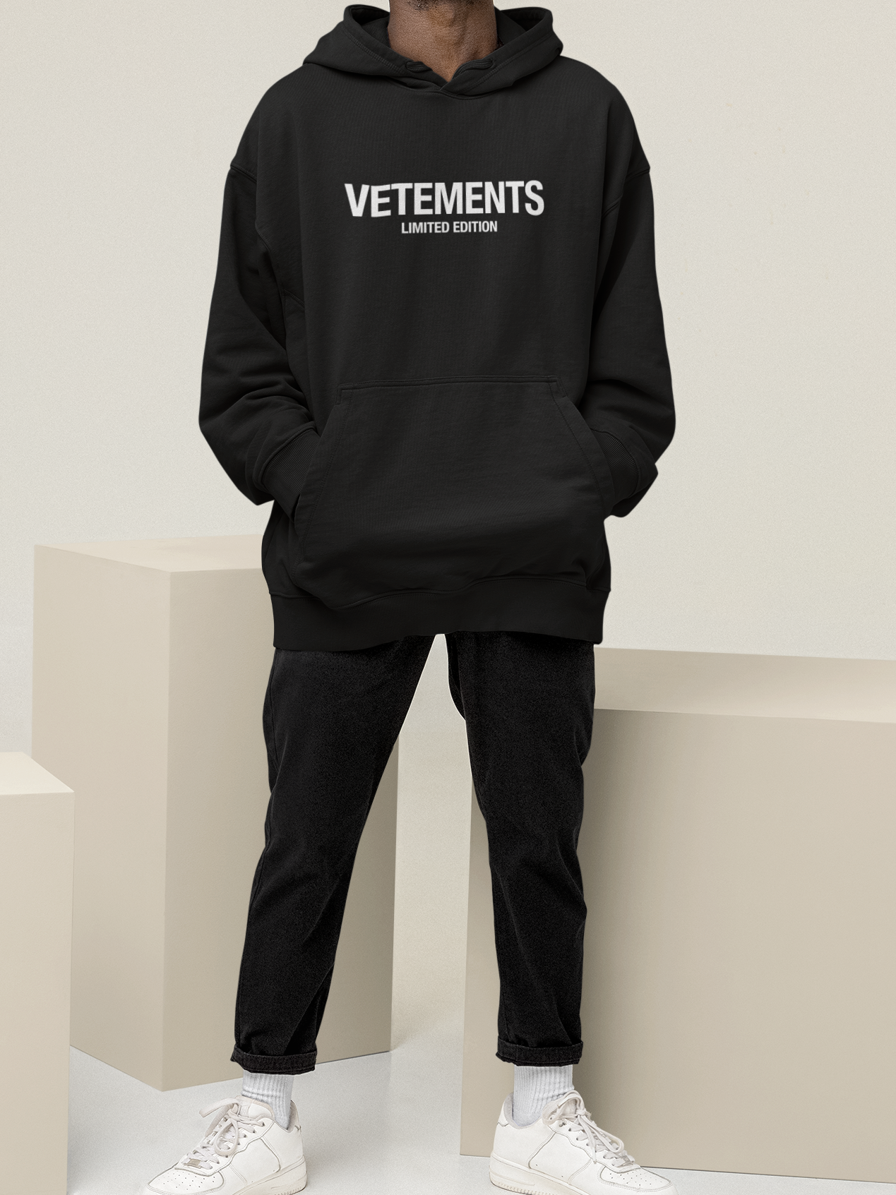 Limited Edition Unisex Hoodie in Black Out The Purse UK