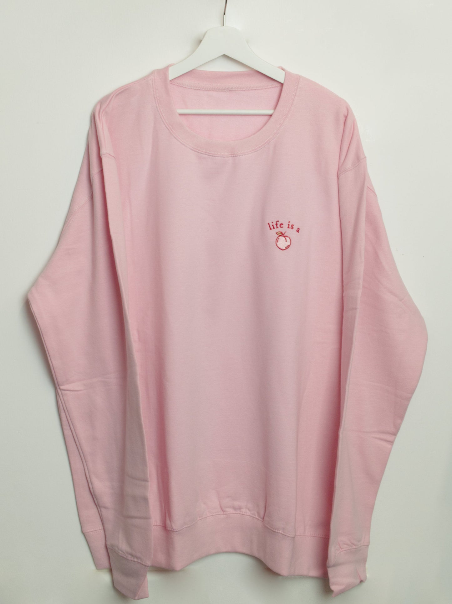 Lifes A Peach Baby Pink XXL ( 12) Out The Purse UK baby pink XXL