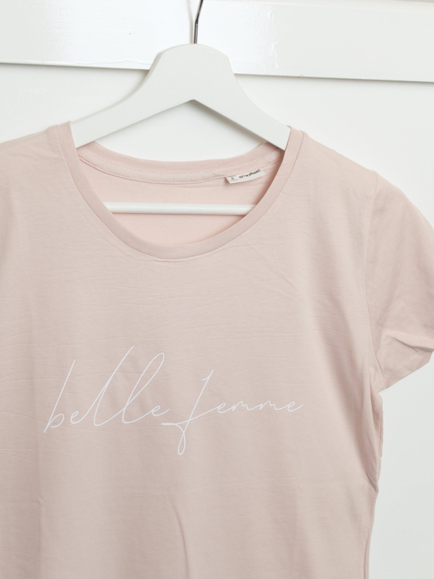 SALE Belle Femme T-Shirt Pink (41) Clothing Out The Purse UK