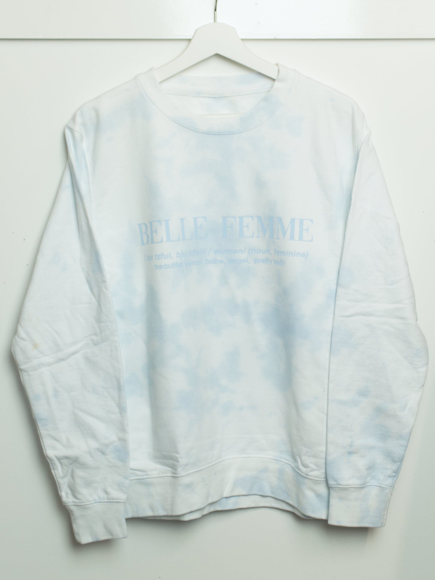 SALE Belle Femme Tie-Dye Sweatshirt (47) Clothing Out The Purse UK