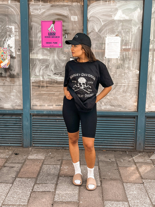 Harley Unisex T-Shirt Black T-Shirt Out The Purse UK