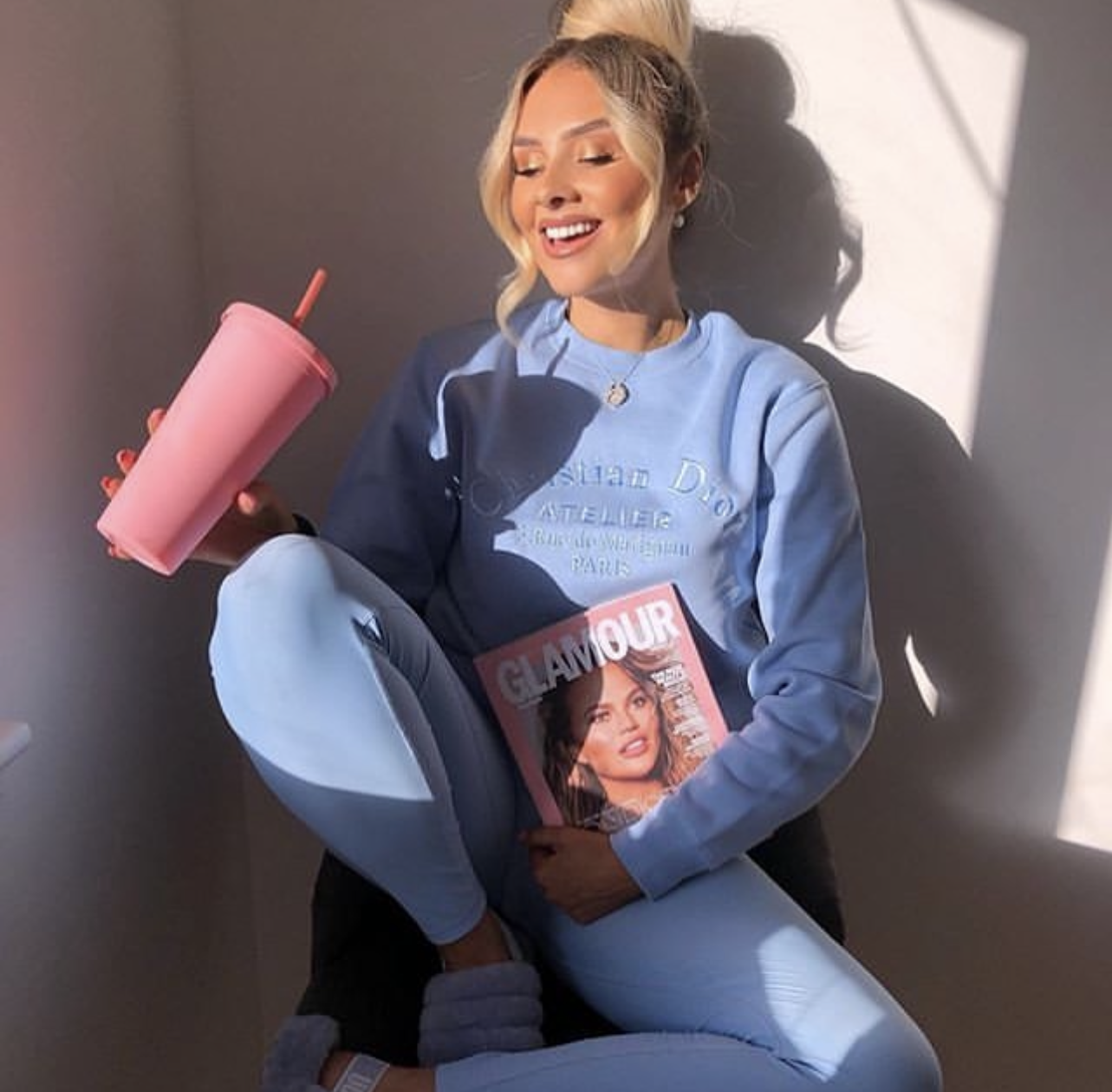 Atelier Embroidered Women's Sweatshirt Sweater Out The Purse UK