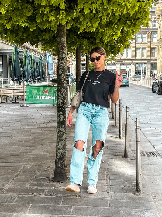 Saint Mini Unisex T-Shirt Black T-Shirt Out The Purse UK