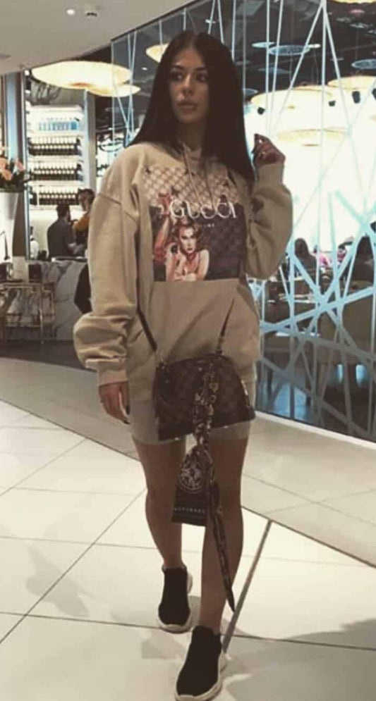 On The Phone Women's Hoodie - Out The Purse UK