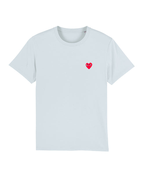 CDG Mens T-shirt T-Shirt Out The Purse UK XS pale blue