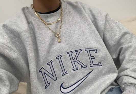 Old School Women's Sweatshirt Ash Clothing Out The Purse UK