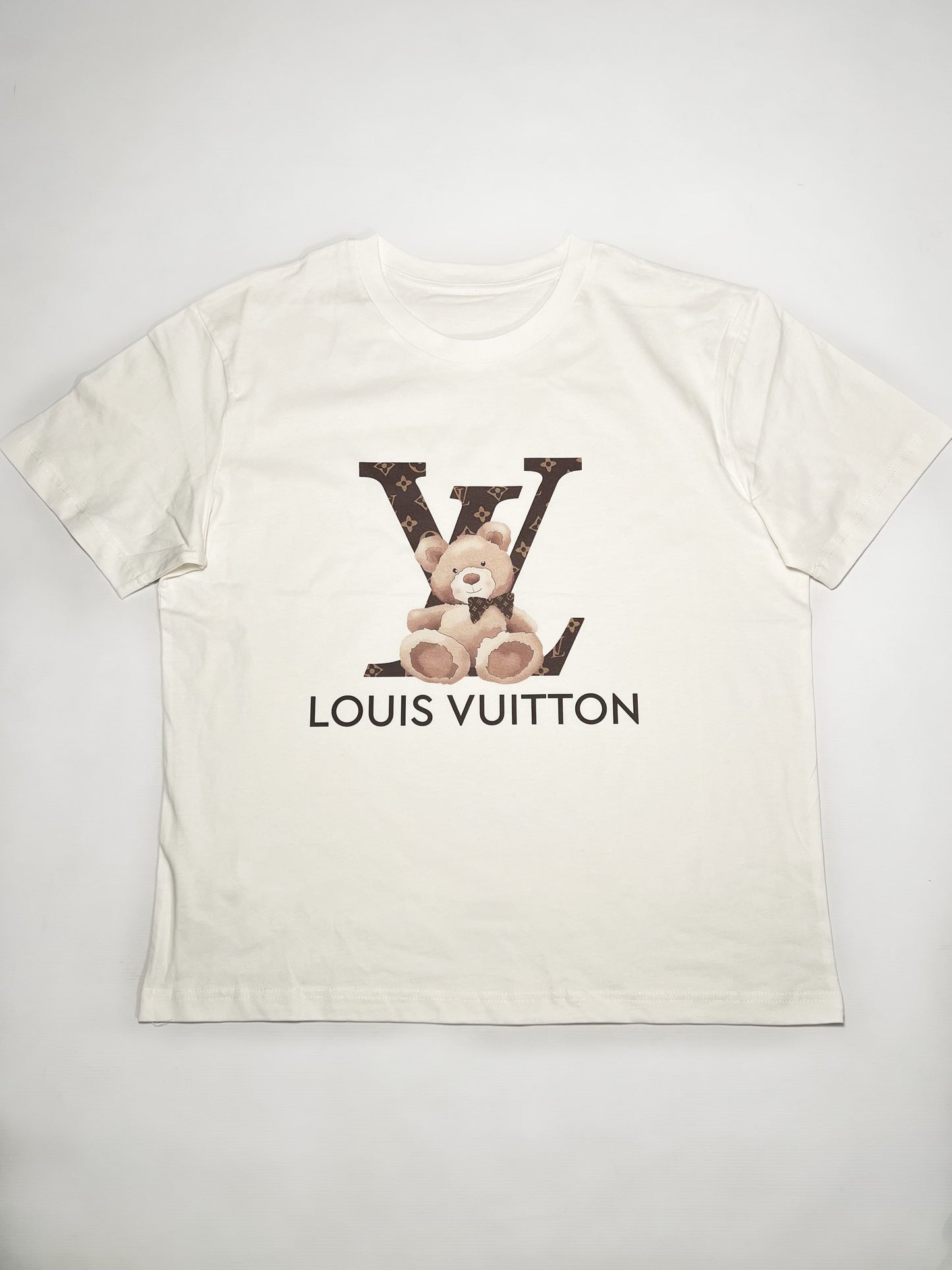Lou Teddy T-shirt Off White T-Shirt Out The Purse UK XS off white