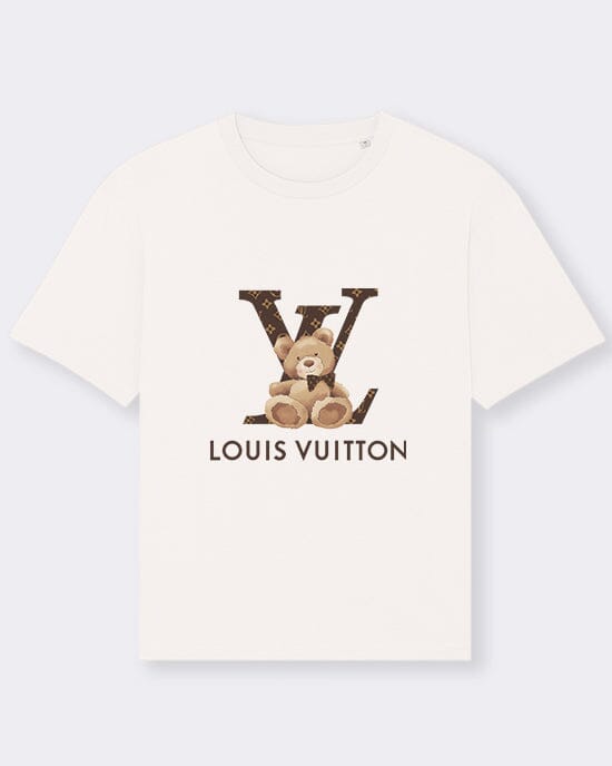 Lou Teddy T-shirt Off White T-Shirt Out The Purse UK XS off white