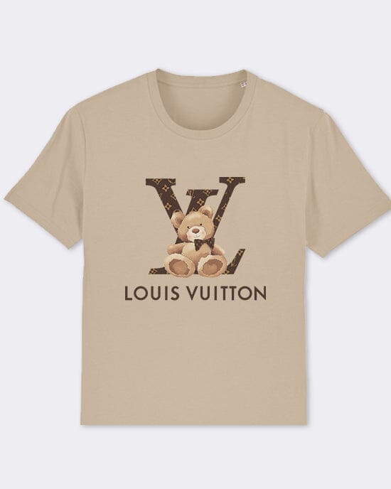 Lou Teddy Sand T-shirt T-Shirt Out The Purse UK