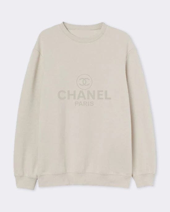 Paris Vintage Inspired Women's Sweatshirt Sand Sweater Out The Purse UK