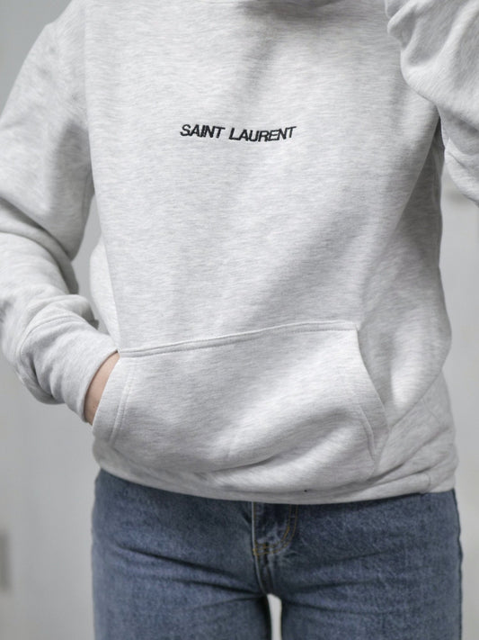 Saint Unisex Embroidered Hoodie Hoodie Out The Purse UK
