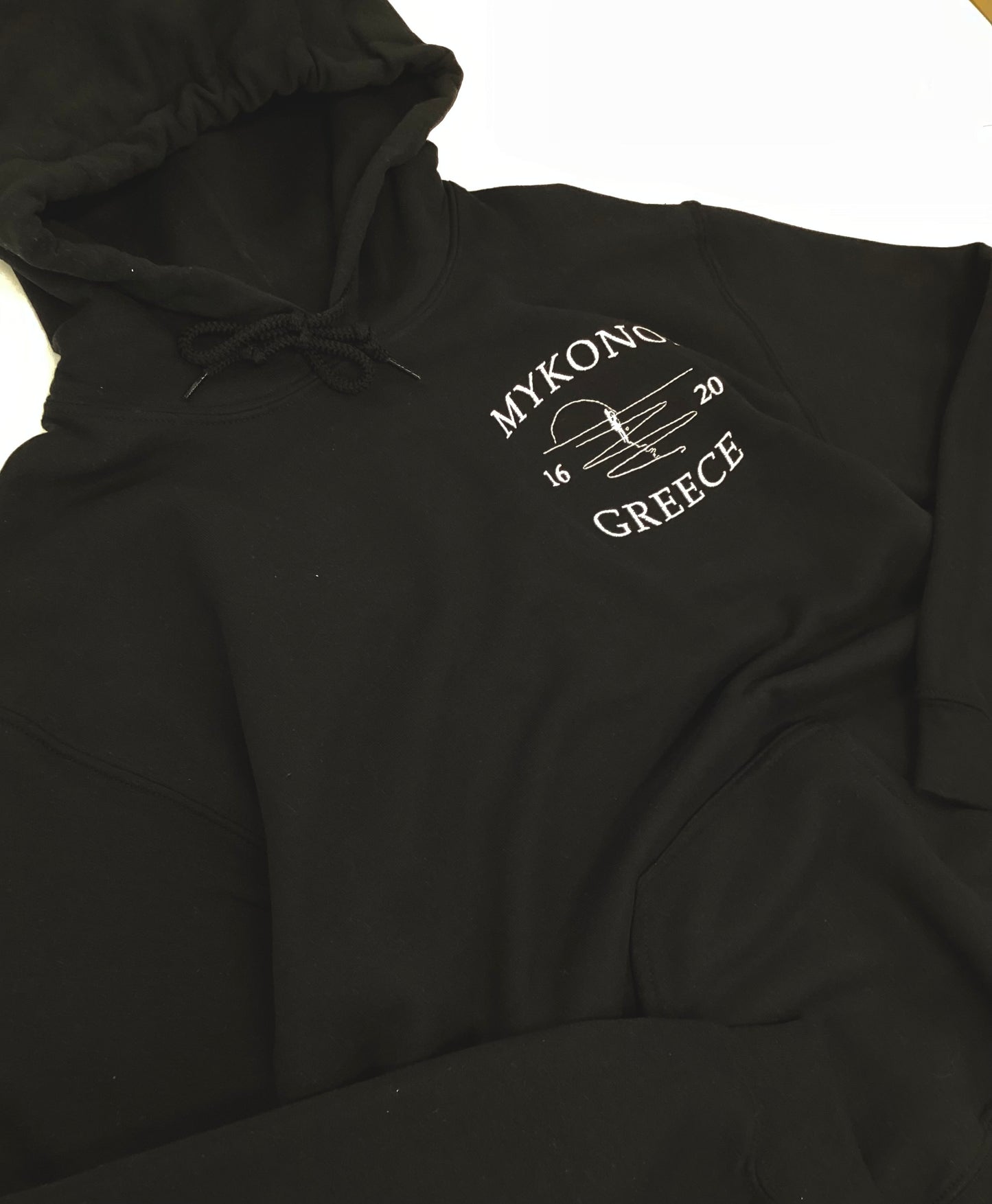 Sale Mykonos Black Hoodie S