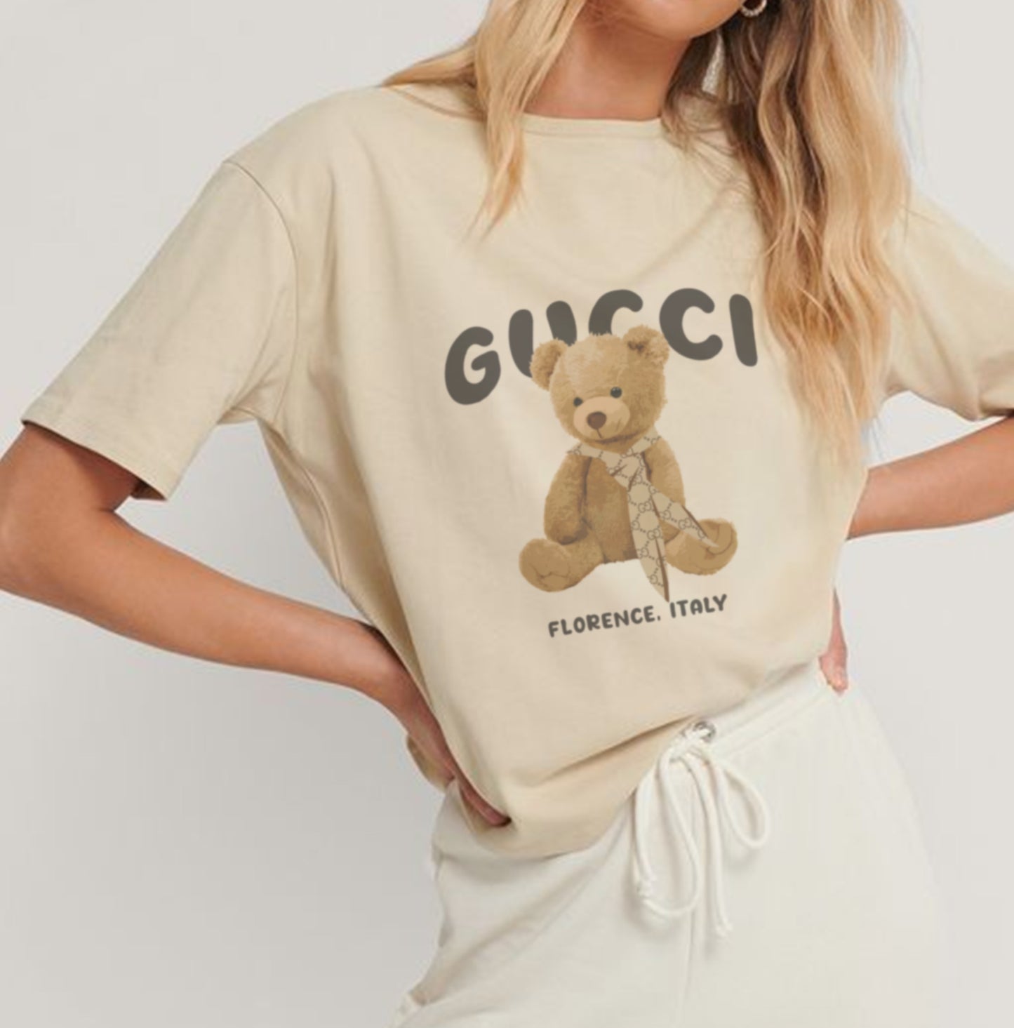 Florence Teddy Sand T-shirt
