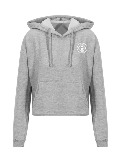 GiGi Embroidered Ladies Cropped Hoodie