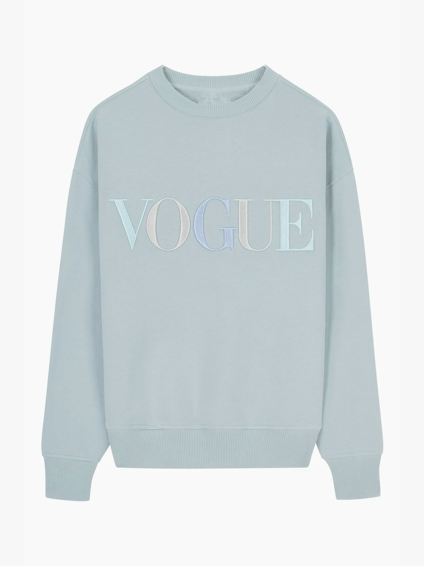 In Style Pastel Rainbow Embroidered Sweatshirt - Out The Purse UK