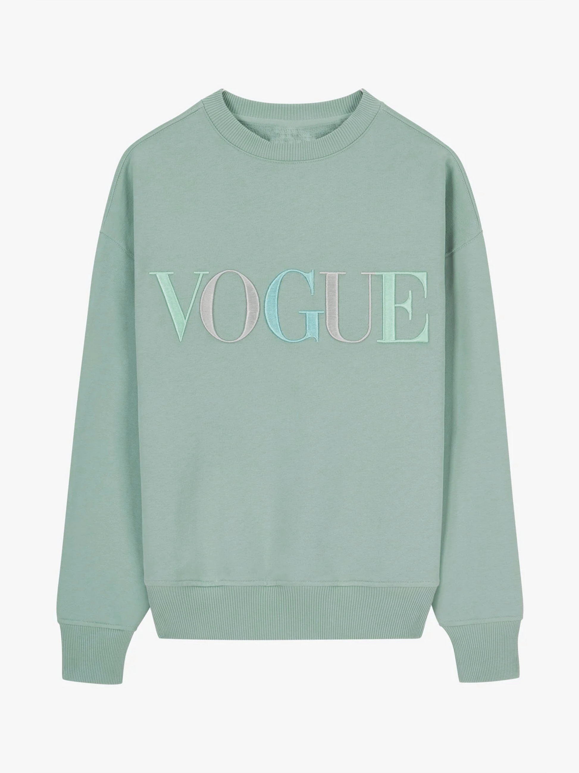 In Style Pastel Rainbow Embroidered Sweatshirt - Out The Purse UK