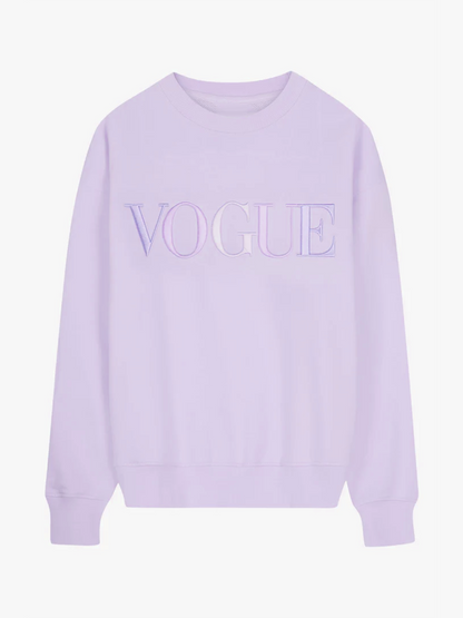 In Style Pastel Rainbow Embroidered Sweatshirt - Out The Purse UK