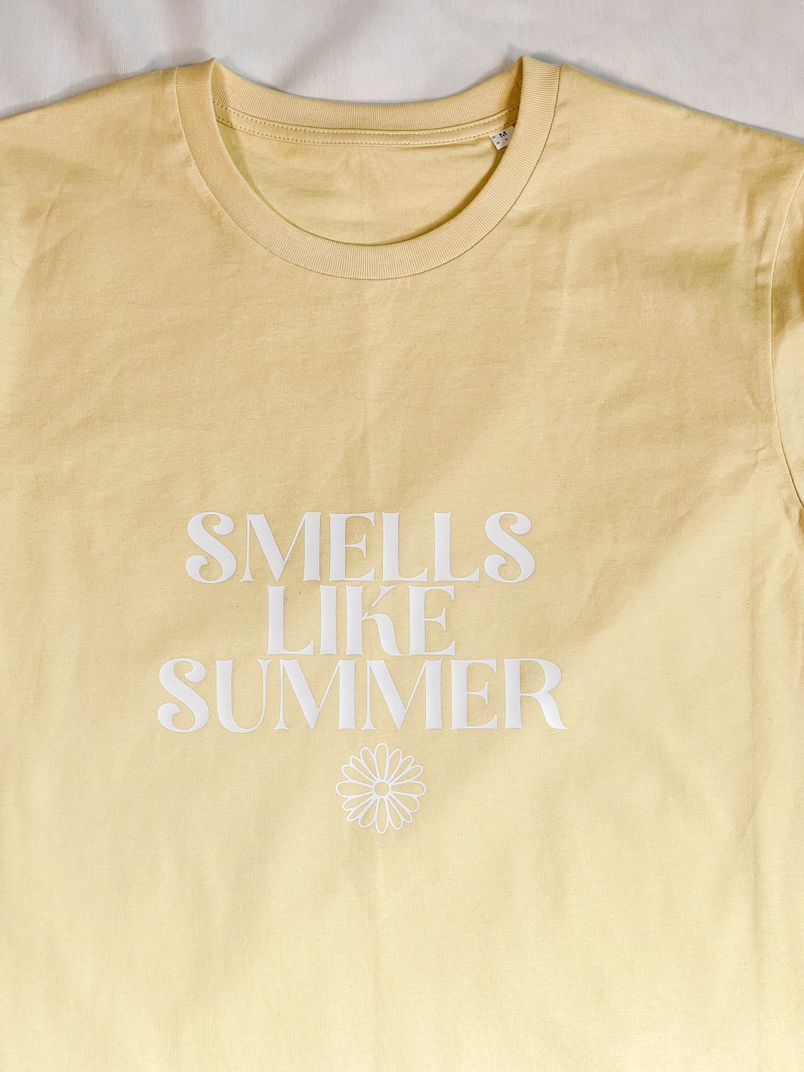 ONE OFF -Smells Like Summer T-Shirt Yellow M