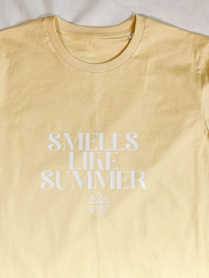 ONE OFF -Smells Like Summer T-Shirt Yellow M