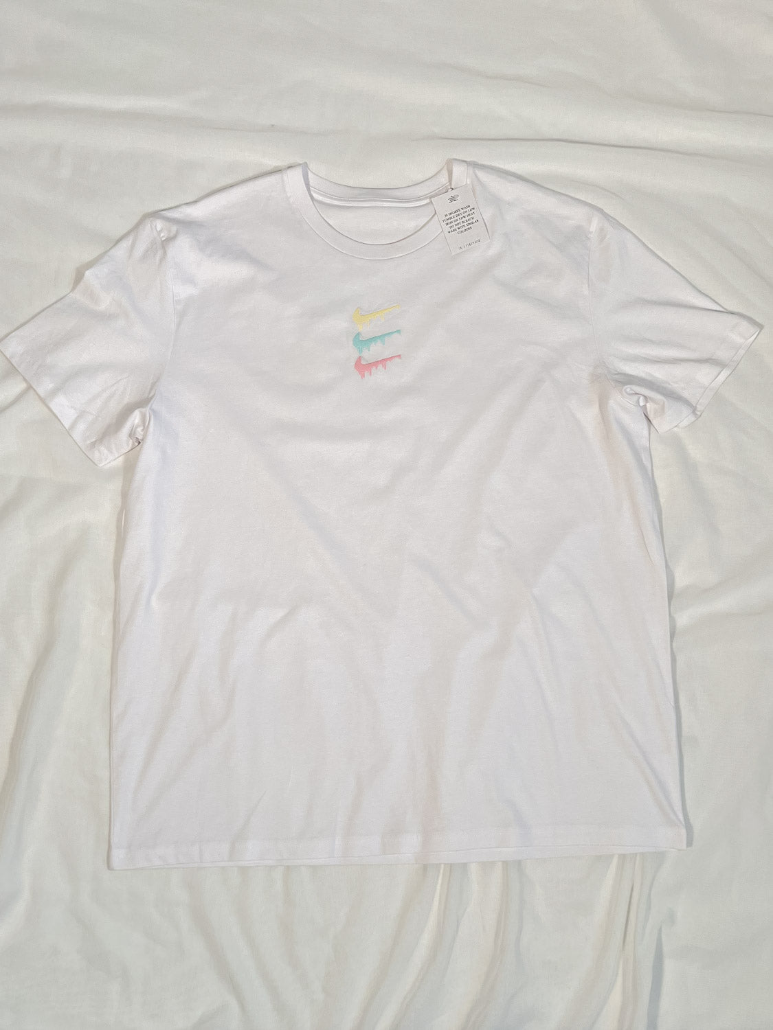 IMPERFECT / SALE- Paint Spill Pastel T-Shirt 3XL Out The Purse