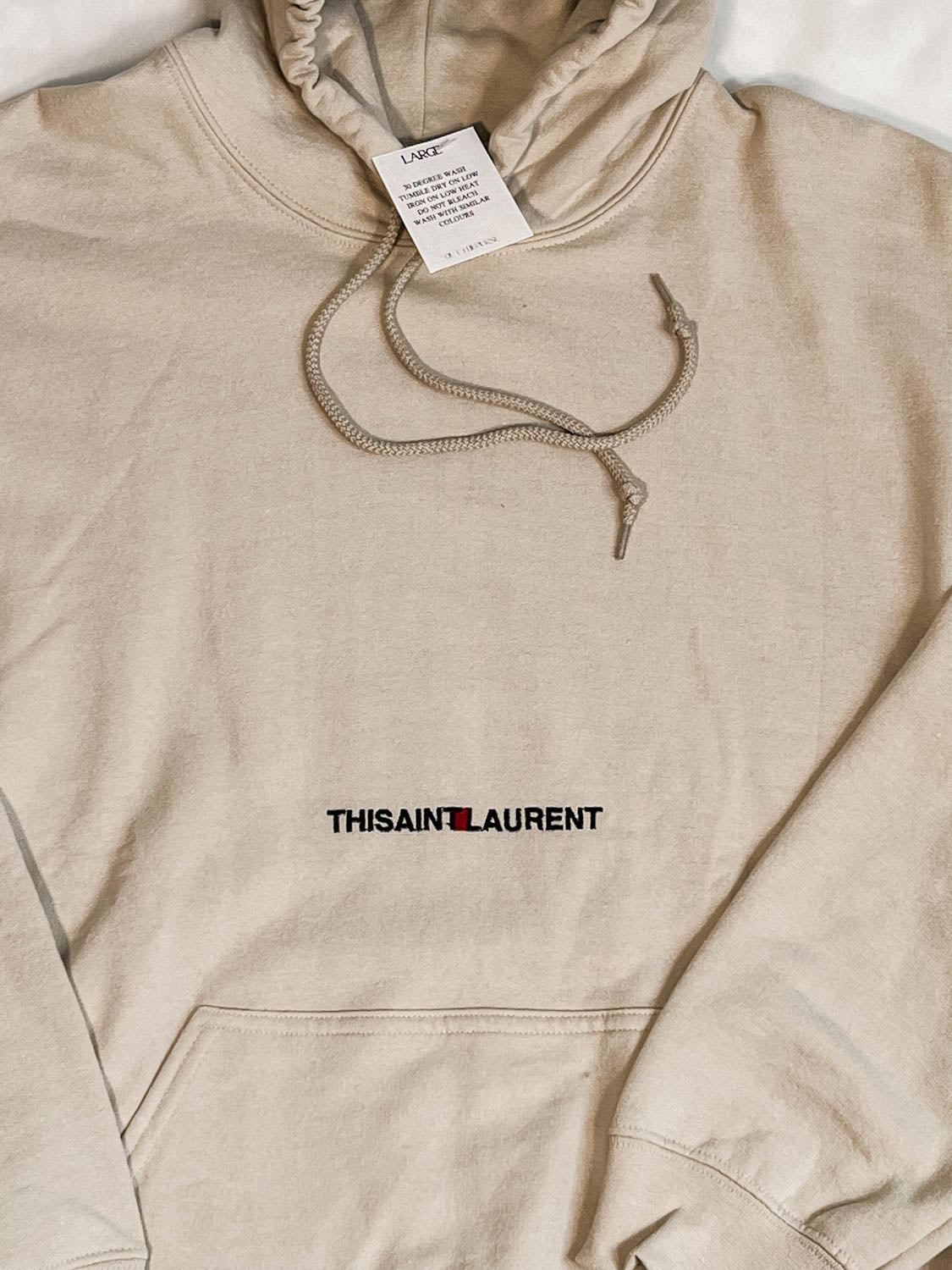 IMPERFECT / SALE - This Aint Sand Hoodie L Out The Purse