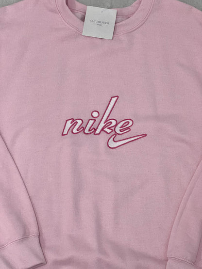 SAMPLE - Nikki Retro Sweatshirt Pink - L
