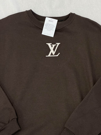 SAMPLE - LV Sweatshirt Chocolate - S