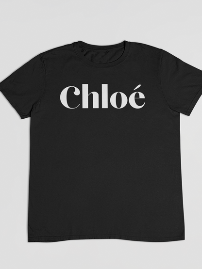 Black Clo Light Printed T-Shirt Out The Purse