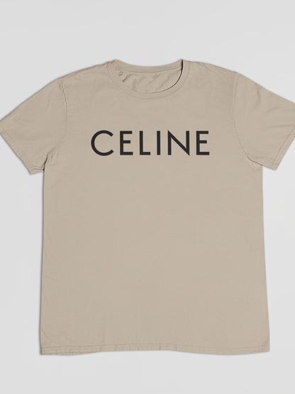Sand CeCe Dark Print T-Shirt Out The Purse