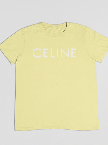 Yellow CeCe Light Printed T-Shirt Out The Purse