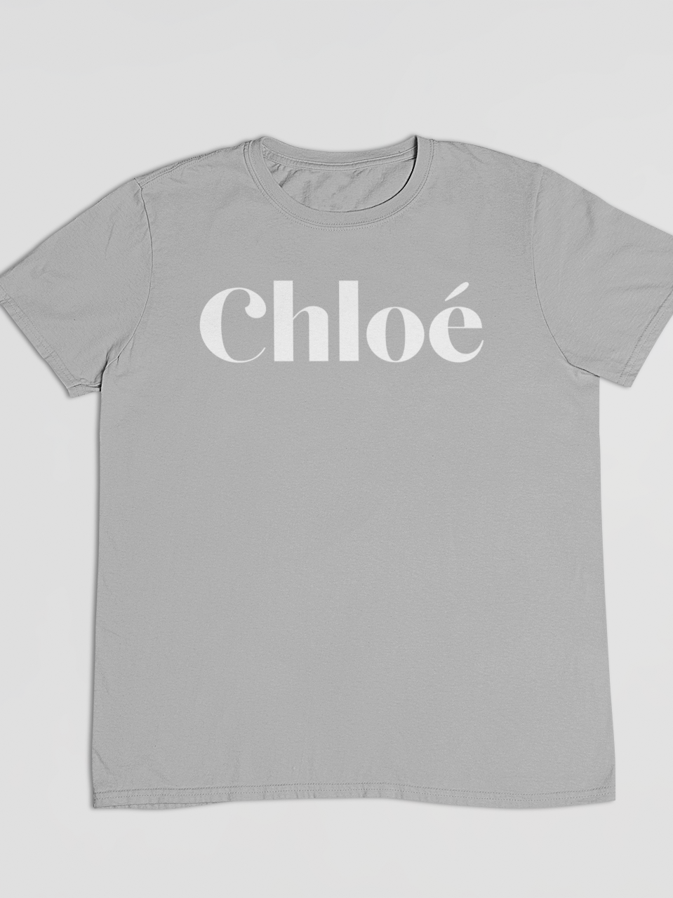 Heather Grey Clo Light Printed T-Shirt Out The Purse