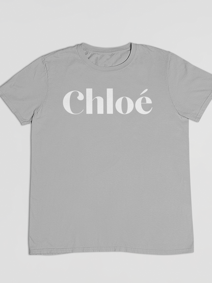 Heather Grey Clo Light Printed T-Shirt Out The Purse