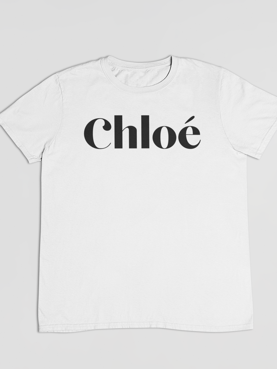 White Clo Dark Print T-Shirt Out The Purse